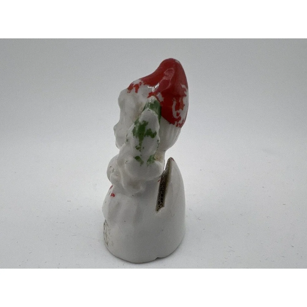 Vintage‎ Antique Home Decoration Ceramic Christmas Elf Place Card Holder